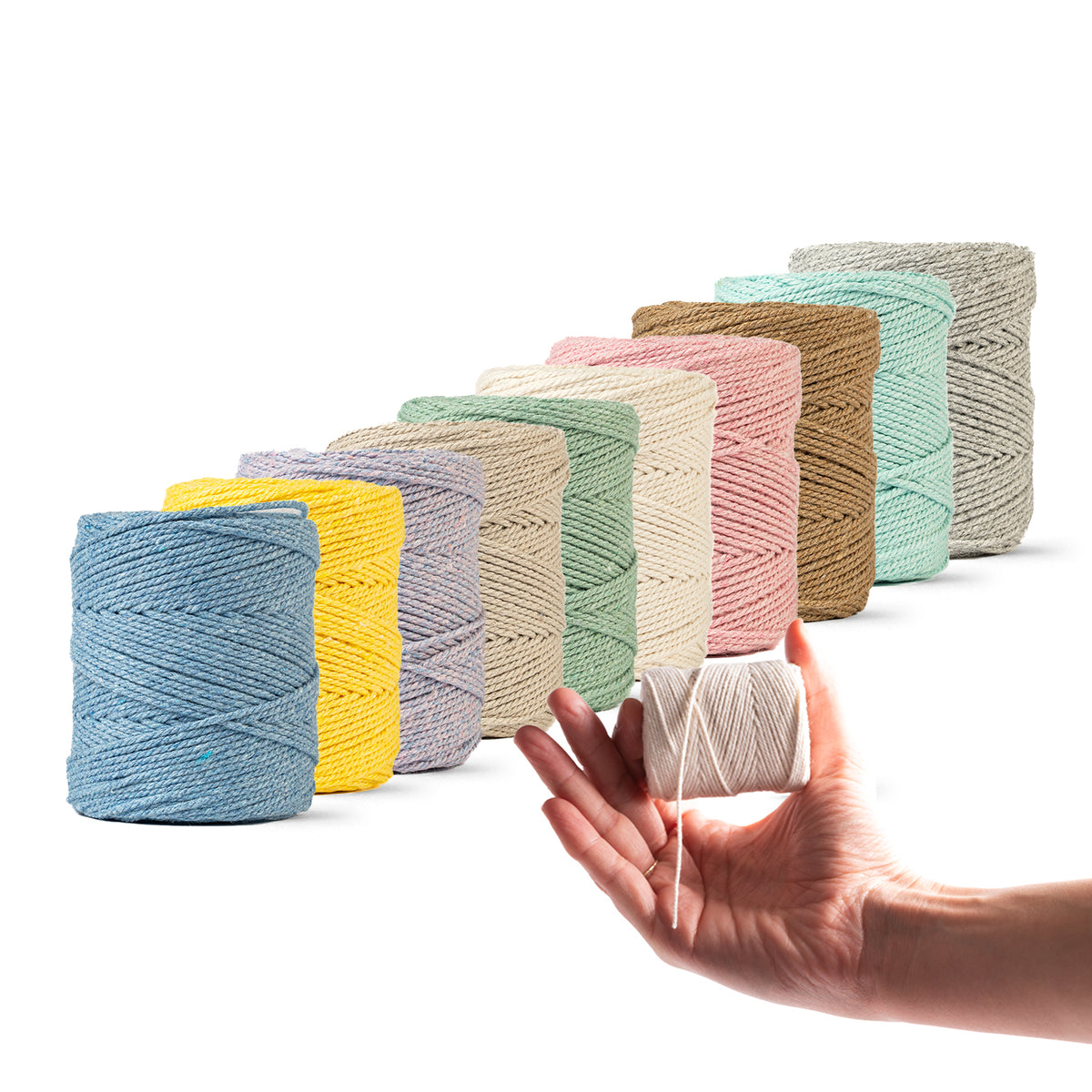 Corde de jute 20M, corde épaisse de corde épaisse de corde de chanvre