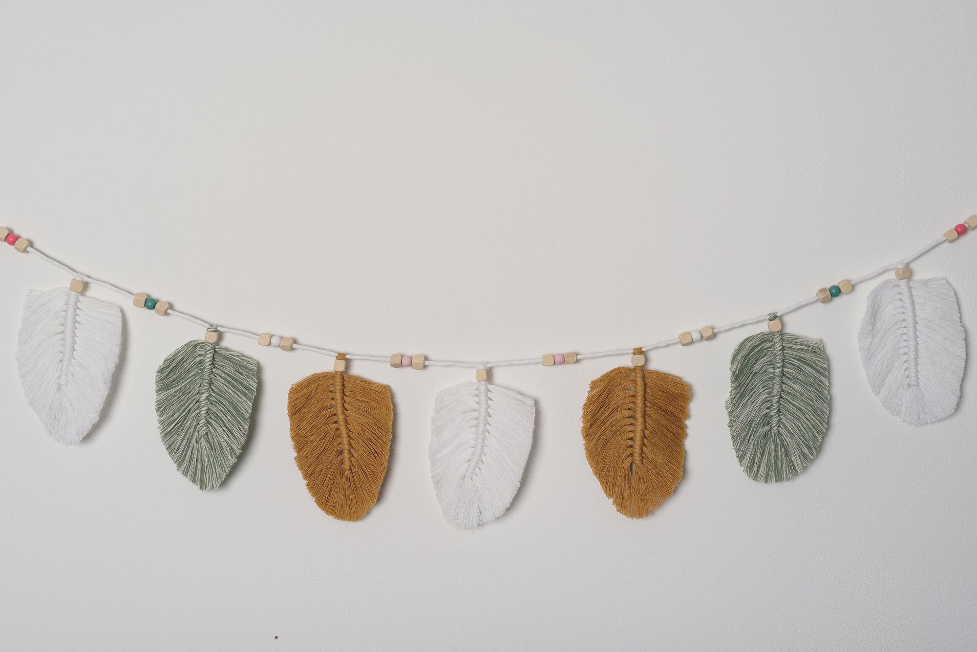 Macramé d'inspiration automnale