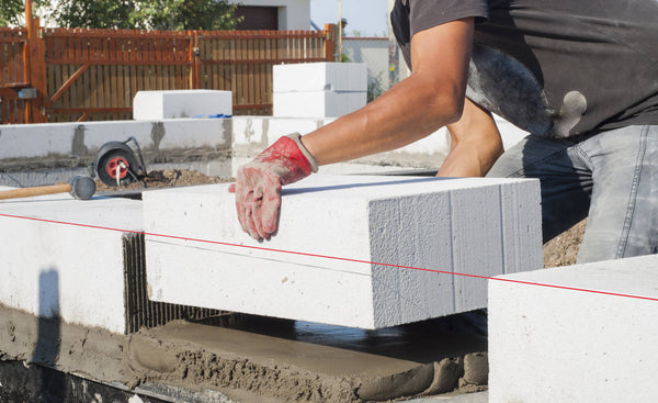 Bouw en infrastructuur toepassingsfoto touw