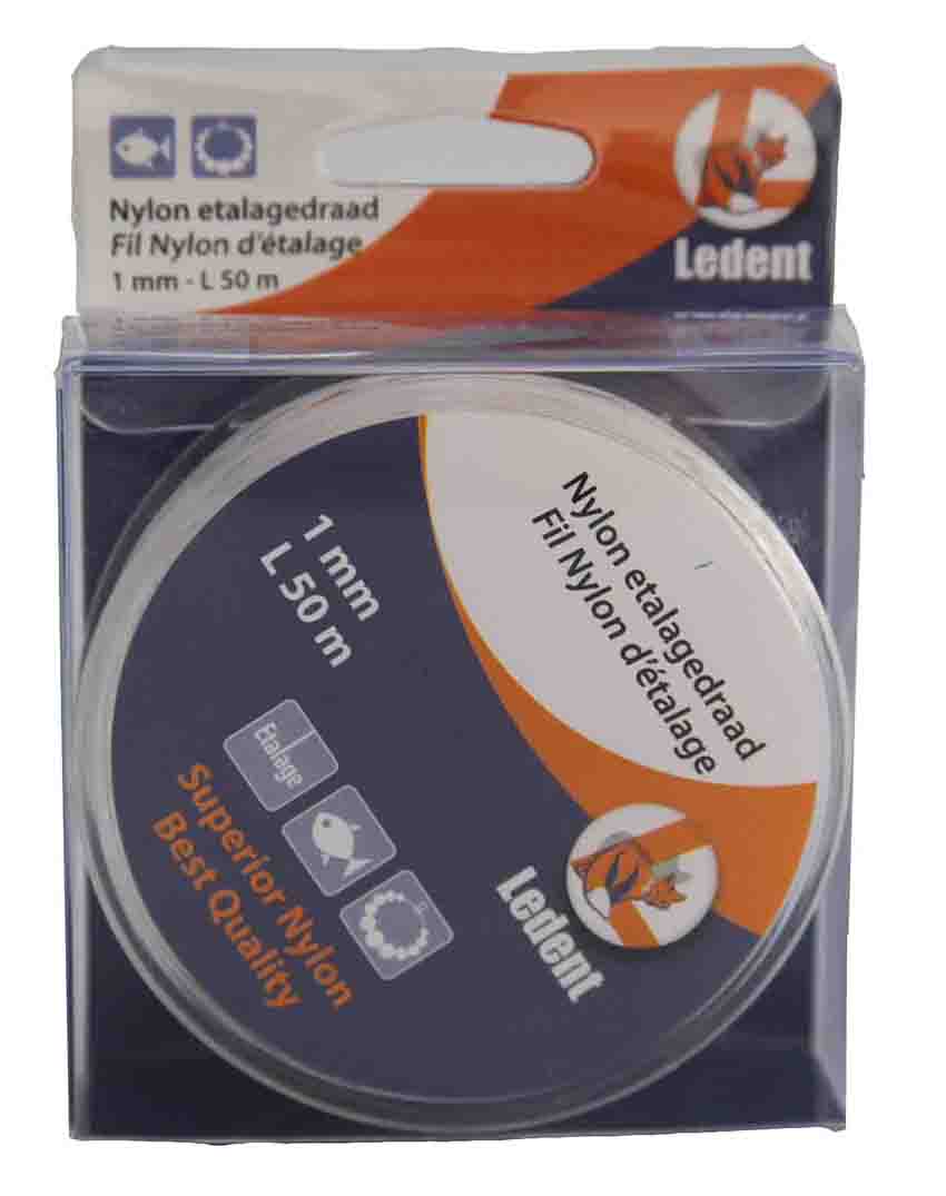 Fil de Nylon Transparent 1 mm – Fil de Suspension Invisible pour Vitrine