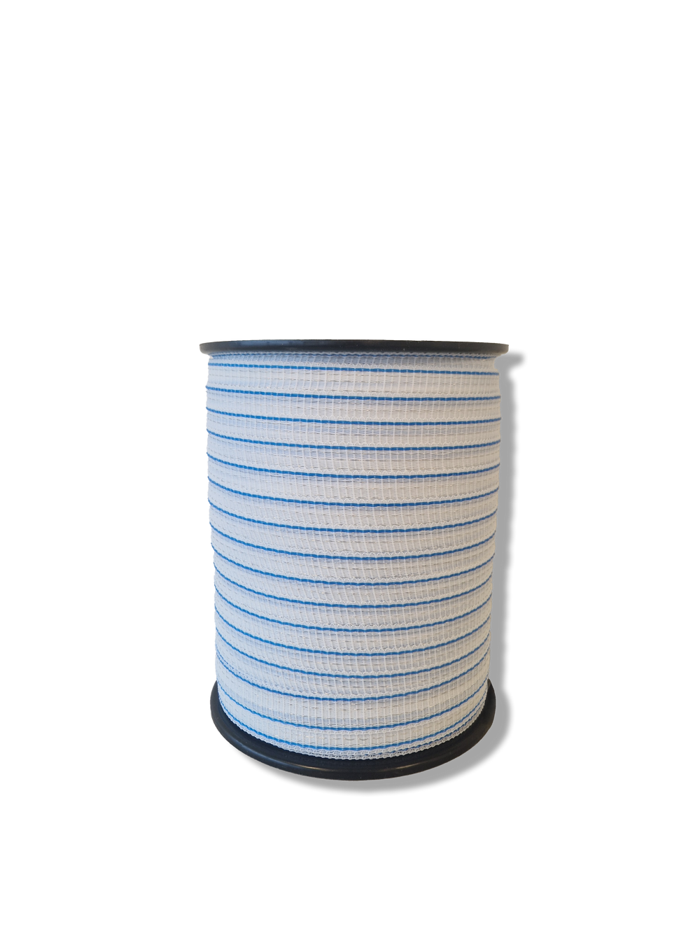 Ruban de clôture électrique haut de gamme FenceTech 20mm – 200 m – 5 conducteurs (3 inox + 2 cuivre) – Faible résistance 0,18 Ω/m – Idéal pour les longues clôtures de chevaux