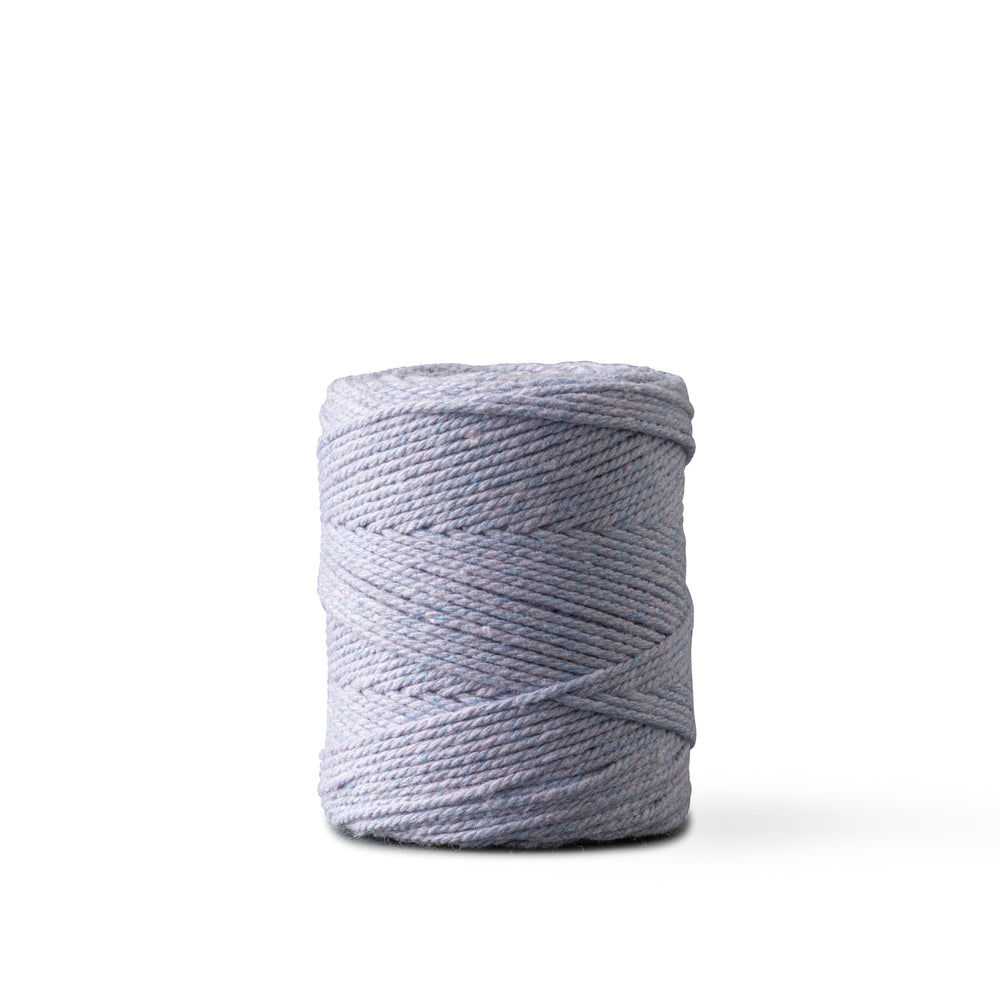 Corde macramé 1 mm – violet clair – 65 m – coton recyclé double retors