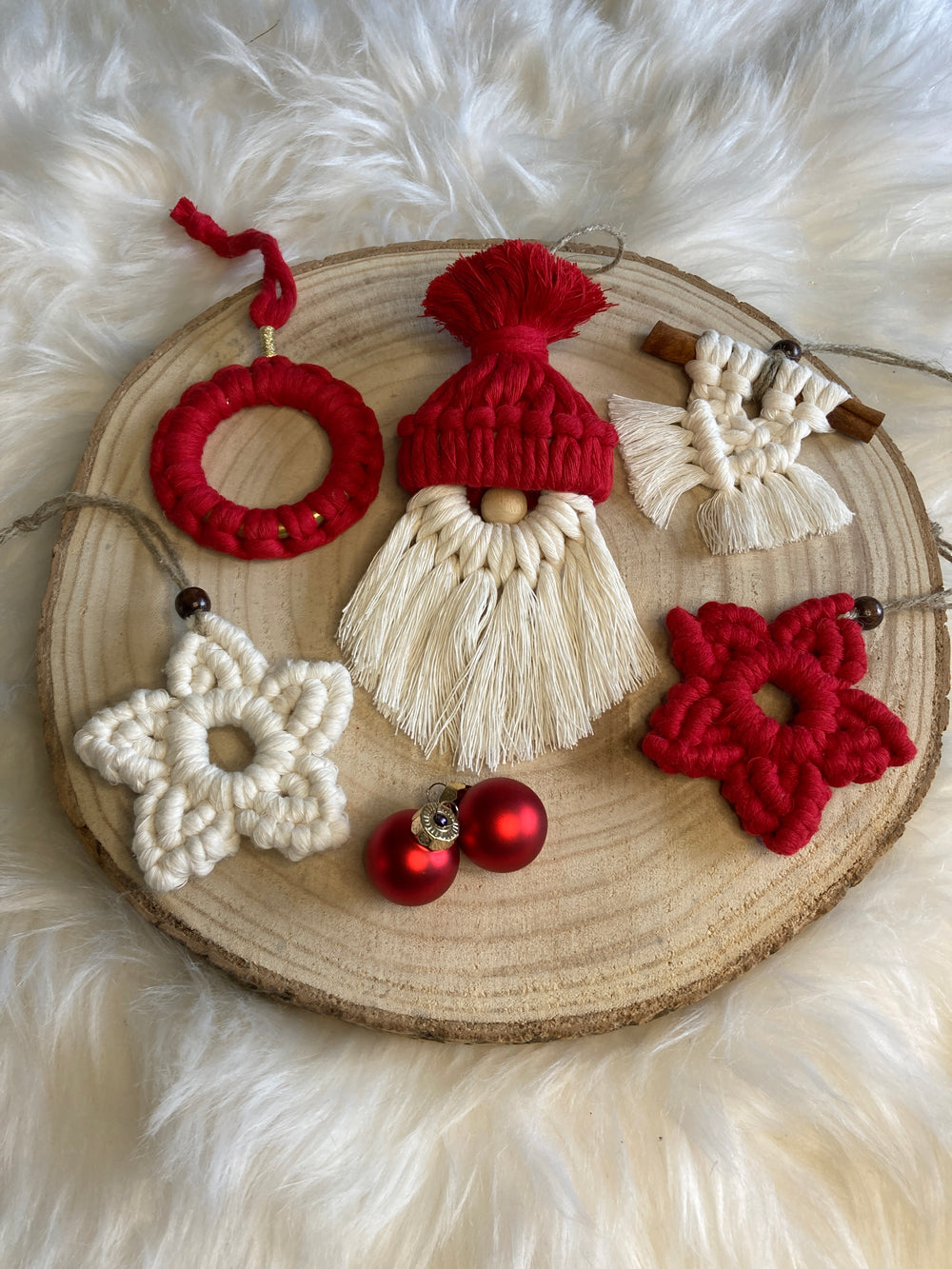 Corde macramé 3 mm – rouge – 120 m – coton recyclé double retors