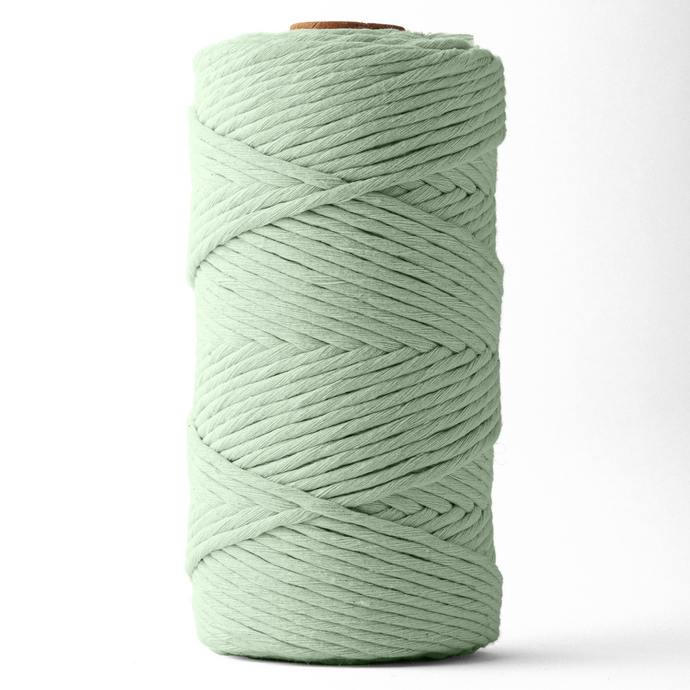 Corde macramé 3mm – eucalyptus – 120m – coton recyclé simple torsion