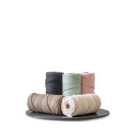 Corde macramé 5 mm – bubblegum – 100 m – coton recyclé double retors
