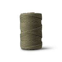 Corde macramé 2 mm – forêt – 70 m – coton recyclé double retors