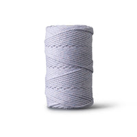 Corde macramé 2 mm – violet clair – 70 m – coton recyclé double retors