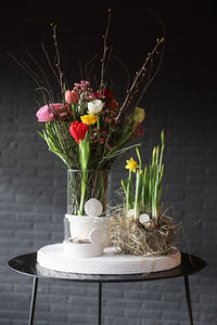 Naturel katoen macramétouw decoratie