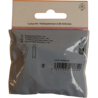 Cosse cœur inox 10mm, pour renforcer l'œil (la boucle) d'un cordage ou d'un câble inox