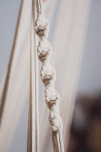 Corde en coton tressé 3 mm – naturel – 160 m – coton naturel recyclé