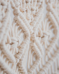 Corde en coton tressé 5 mm – naturel – 50 m – coton naturel recyclé