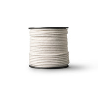 Corde en coton tressé 6 mm – naturel – 100 m – coton naturel recyclé