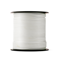 Corde nylon 3 mm – Blanc – 100 m – cordon polyamide tressé