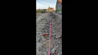 Ficelle de maçon 1,5 mm - 70 m - rose fluo - résistant aux intempéries et durable cordeau de maçonnerie