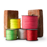 Ficelle de maçon 1,5 mm - 70 m - rose fluo - résistant aux intempéries et durable cordeau de maçonnerie
