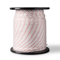 Corde en polyester 6 mm – 200 m – tressée, résistante à l'humidité, aux UV et à la chaleur
