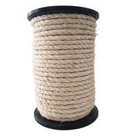 Corde en sisal 8 mm – 50 m – torsadée naturellement – pour chats, animaux et décoration