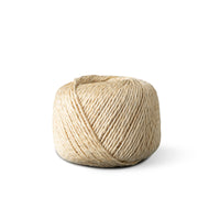 Ficelle de sisal 3 mm – 180 m – corde d'arrimage naturelle à 3 fils pour jardin et scouts