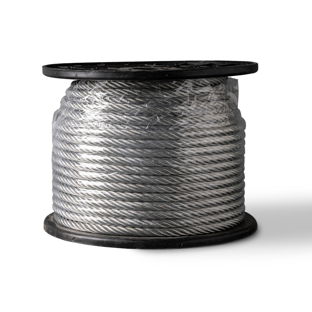 Câble en acier 8 mm - 50 m - galvanisé