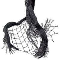 Filet de protection anti-oiseaux Ledent 4 x 10 m en polyéthylène noir, maille 25 mm