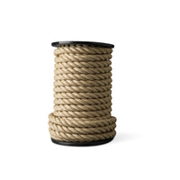 Corde en chanvre synthétique 20 mm – 25 m – pour balançoires, jardin et décoration – aspect naturel